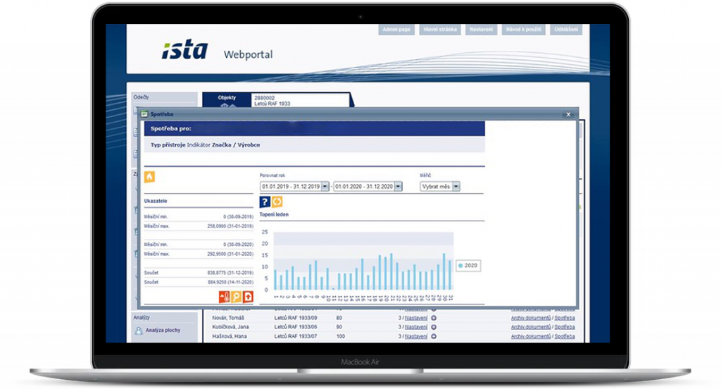 Online portal | Ista