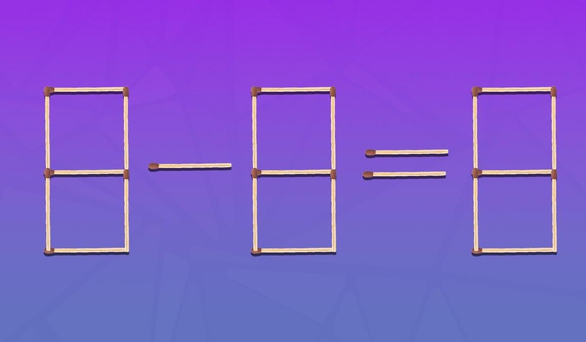 Která shoda a kam ji přesunout, aby byla rovnost pravdivá: záludný IQ test