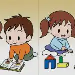 IQ test: musíte najít 3 rozdíly na obrázku dětí s